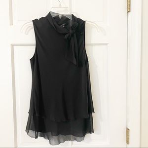 Naked Zebra high neck sleeveless blouse small